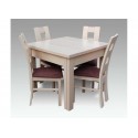 RMZ104 Nowoczesny zestaw stół + krzesła do jadalni