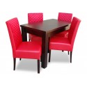 RMZ17 Stół i krzesła do restauracji w nowoczesnym wydaniu