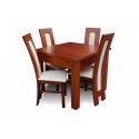 RMZ105 Duże rozkładane stoły w komplecie z krzesłami w stylu nowoczesnym